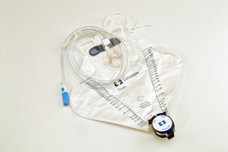 Bag Urinary Drain Bag Dover™ Anti-Reflux Valve / Splashguard II® Drain Spout NonSterile 2000 mL Vinyl (1/EA 20/CS) by Cardinal  ID 6208-